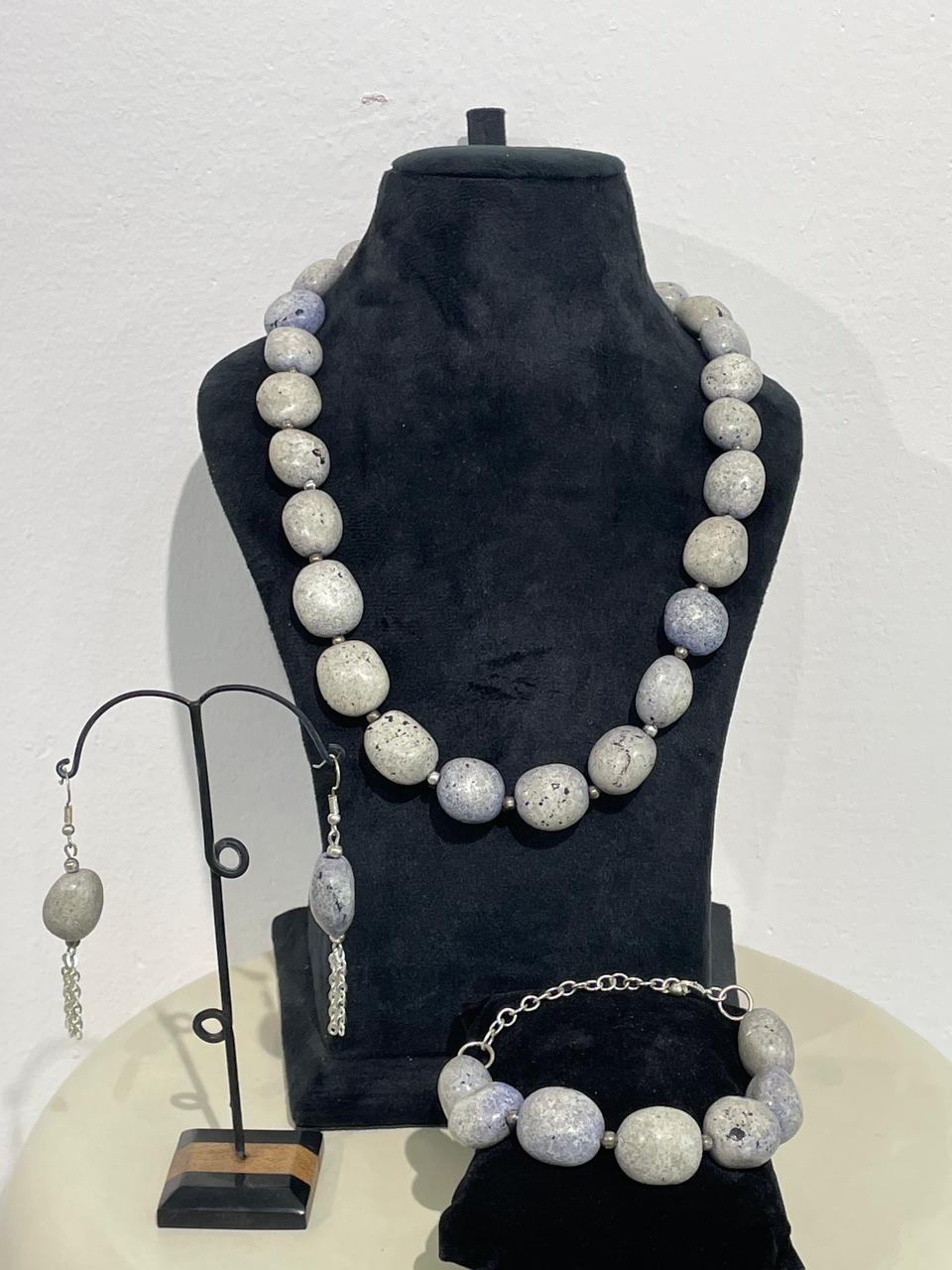 Pewter & Lavender Stone Set